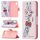 For Xiaomi Redmi 9A Colored Drawing Pattern Horizontal Flip Leather Case with Holder & Card Slots & Wallet(Deer) - 1