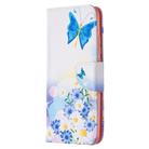 For Xiaomi Redmi 9A Colored Drawing Pattern Horizontal Flip Leather Case with Holder & Card Slots & Wallet(Flower and Butterfly) - 2