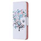 For OPPO Reno4 5G Colored Drawing Pattern Horizontal Flip Leather Case with Holder & Card Slots & Wallet(Little Tree) - 2