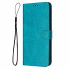 For Samsung Galaxy S25 / S24 5G Solid Calf Texture Flip Leather Phone Case(Green) - 3