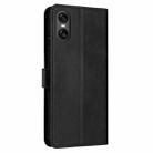 For Sony Xperia 5 VI Solid Calf Texture Flip Leather Phone Case(Black) - 3