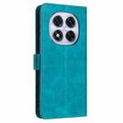 For Redmi Note 14 Pro 5G Solid Calf Texture Flip Leather Phone Case(Green) - 3