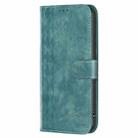 For Samsung Galaxy S25+ 5G Plaid Embossed Leather Phone Case(Green) - 2
