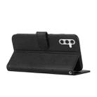 For Samsung Galaxy S25+ / S24+ 5G Stitching Calf Texture Buckle Leather Phone Case(Black) - 3