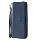 For Xiaomi Redmi 9C Litchi Texture Pure Color Horizontal Flip PU Leather Case with Holder & Card Slots & Wallet & Lanyard(Dark Blue) - 2