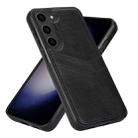 For Samsung Galaxy S25 5G Litchi Leather Skin Card Slots Phone Case(Black) - 2