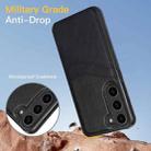 For Samsung Galaxy S25 5G Litchi Leather Skin Card Slots Phone Case(Black) - 3