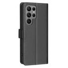 For Samsung Galaxy S25 Ultra 5G Litchi Texture RFID Anti-theft Leather Phone Case(Black) - 3