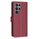 For Samsung Galaxy S25 Ultra 5G Litchi Texture RFID Anti-theft Leather Phone Case(Red) - 3
