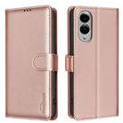 For Samsung Galaxy S25 Edge 5G Litchi Texture RFID Anti-theft Leather Phone Case(Gold) - 1
