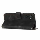For Samsung Galaxy S25 FE 5G Dream Triangle Leather Phone Case with Lanyard(Black) - 3
