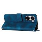 For Redmi Turbo 4 / Xiaomi Poco X7 Pro Dream Triangle Leather Phone Case with Long Lanyard(Blue) - 3