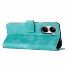 For Redmi Turbo 4 / Xiaomi Poco X7 Pro Dream Triangle Leather Phone Case with Long Lanyard(Green) - 3