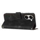 For Redmi Turbo 4 / Xiaomi Poco X7 Pro Dream Triangle Leather Phone Case with Long Lanyard(Black) - 3