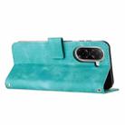 For Redmi A5 4G 171.7mm / Poco C71 Dream Triangle Leather Phone Case with Long Lanyard(Green) - 3