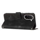 For Redmi A5 4G 171.7mm / Poco C71 Dream Triangle Leather Phone Case with Long Lanyard(Black) - 3