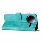 For Redmi K80 / K80 Pro Dream Triangle Leather Phone Case with Long Lanyard(Green) - 3