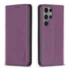 For Samsung Galaxy S25 Ultra 5G Magnetic Leather Phone Case(Purple) - 1