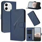 For Tecno Pova 6 Neo 5G / Spark 30 5G Triangle Pattern Buckle Clasp Leather Phone Case(Royal Blue) - 1