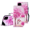 For iPhone 12 mini 3D Painted Pattern Horizontal Flip Leather Case with Holder & Wallet & Card slot & Lanyard(Tree House) - 1