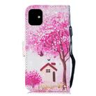 For iPhone 12 mini 3D Painted Pattern Horizontal Flip Leather Case with Holder & Wallet & Card slot & Lanyard(Tree House) - 3