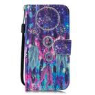 For iPhone 12 mini 3D Painted Pattern Horizontal Flip Leather Case with Holder & Wallet & Card slot & Lanyard(Starry Sky Wind Chimes) - 2