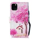 For iPhone 12 / 12 Pro 3D Painted Pattern Horizontal Flip Leather Case with Holder & Wallet & Card slot & Lanyard(Tree House) - 3