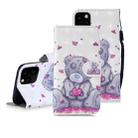 For For iPhone 12 Pro Max 3D Painted Pattern Horizontal Flip Leather Case with Holder & Wallet & Card slot & Lanyard(Love Panda) - 1