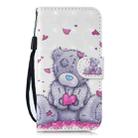 For For iPhone 12 Pro Max 3D Painted Pattern Horizontal Flip Leather Case with Holder & Wallet & Card slot & Lanyard(Love Panda) - 2