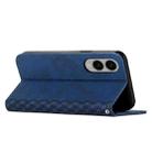 For Samsung Galaxy S25 Edge 5G Diamond Splicing Skin Feel Magnetic Leather Phone Case(Blue) - 3