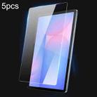 For Samsung Galaxy Tab S10 FE+ 5pcs DUX DUCIS 0.33mm 9H HD Full Screen Tempered Glass Film - 1