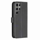 For Samsung Galaxy S25 Ultra 5G Magnetic Buckle Leather Phone Case(Black) - 3