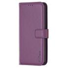 For Samsung Galaxy S25 Ultra 5G Magnetic Buckle Leather Phone Case(Dark Purple) - 2