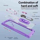 For Samsung Galaxy S25 Ultra 5G TPU + PC Lens Protection Phone Case with Ring Holder(Purple) - 3