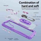 For Samsung Galaxy S24 FE 5G TPU + PC Lens Protection Phone Case with Ring Holder(Purple) - 3