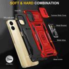 For Samsung Galaxy A06 4G Armor PC Hybrid TPU Camera Shield Phone Case(Red) - 2