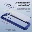 For Samsung Galaxy S25 5G TPU + PC Lens Protection Phone Case(Blue) - 3