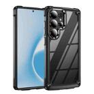 For Samsung Galaxy S25 Ultra 5G TPU + PC Lens Protection Phone Case(Black) - 1