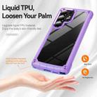For Samsung Galaxy S25 Ultra 5G TPU + PC Lens Protection Phone Case(Purple) - 2