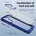 For Samsung Galaxy S24 FE 5G TPU + PC Lens Protection Phone Case(Blue) - 3