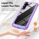 For Samsung Galaxy S24 FE 5G TPU + PC Lens Protection Phone Case(Purple) - 2