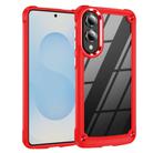 For Samsung Galaxy S25 Edge 5G TPU + PC Lens Protection Phone Case(Red) - 1