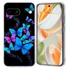 For Google Pixel 7a Colorful Painting Pattern TPU Phone Case(Color Butterflies) - 1