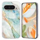 For Google Pixel 8 Colorful Painting Pattern TPU Phone Case(Marble) - 1