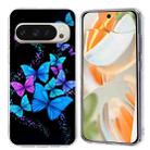 For Google Pixel 8 Colorful Painting Pattern TPU Phone Case(Color Butterflies) - 1