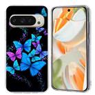 For Google Pixel 8 Pro Colorful Painting Pattern TPU Phone Case(Color Butterflies) - 1