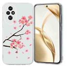 For Honor 200 Colorful Painting Pattern TPU Phone Case(Plum Blossom) - 1