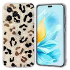 For Honor 200 Lite Global Colorful Painting Pattern TPU Phone Case(Leopard) - 1