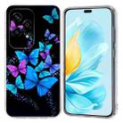 For Honor 200 Lite Global Colorful Painting Pattern TPU Phone Case(Color Butterflies) - 1