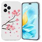 For Honor 200 Lite Global Colorful Painting Pattern TPU Phone Case(Plum Blossom) - 1